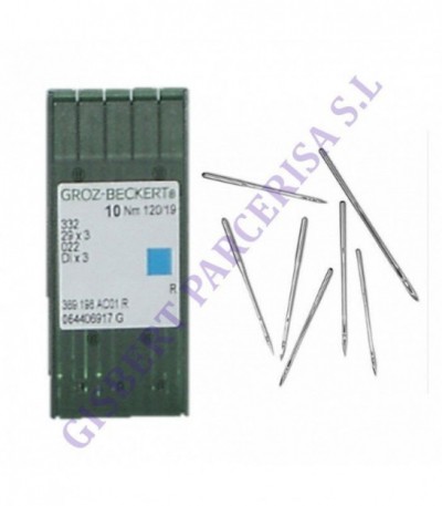 AGUJAS MAQUINA GR-BK SINGER 110-120-130-150