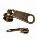 YKK 5 CARROS METALICA TIRADOR LARGO