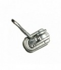 YKK 5 CARROS ESPIRAL NIQUEL REVERSIBLES