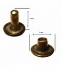 REMACHE DOBLE CALOTE ORO VIEJO/PAV. 99 1000