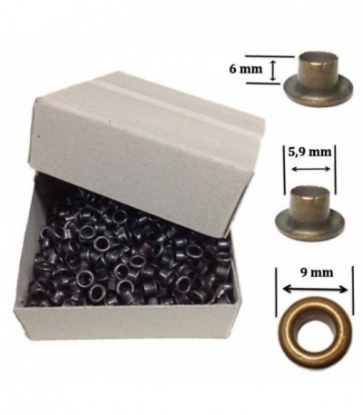 OJETES LATON ESMALTADO BLANCO 15/6 GR 20/1