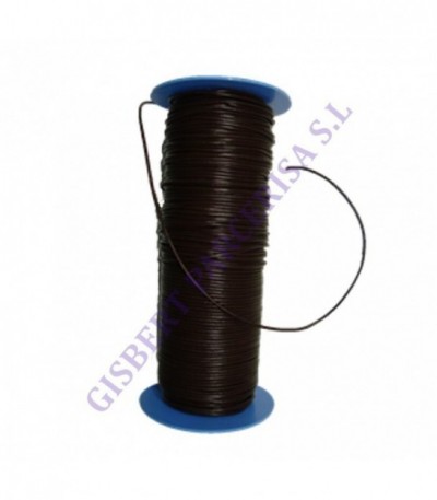CORDON CUERO N/C/BEIG 1.5MM 100 METROS
