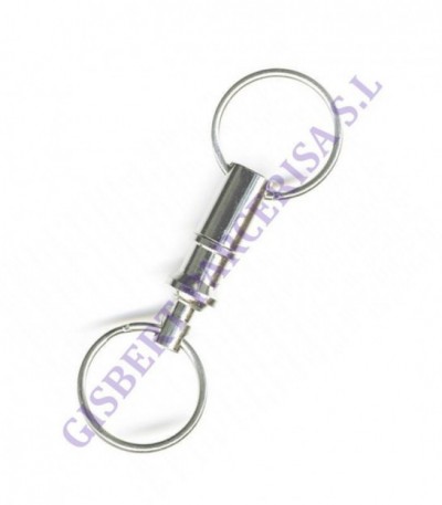 LLAVERO TWIN NIQUELADO 121-N