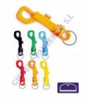 LLAVERO MOSQUETON PLASTICO 2222