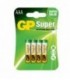 PILAS ALCALINAS BLISTER/4 LR03