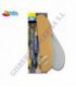 ANATOMISCH-PLAN.COMFORT LEATHER MATE PL.GRIS