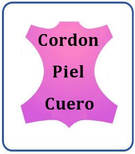Cordón de Cuero y Piel