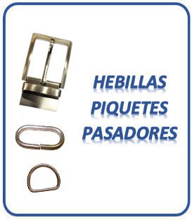 Hebillas  Piquetes  Pasadores